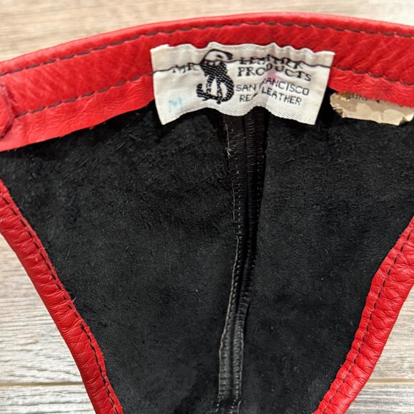 vintage Mr S Leather San Francisco men’s leather jockstrap Costume - Picture 7 of 13